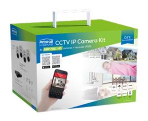 AMIKO WIFI KIT kamerový WIFI SET, 4 IP kamery 5MP, NVR 9CH