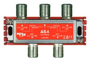 AS 4. Inductive splitter 5-2400 MHz-F connec. 4 O