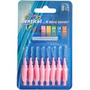 Denticol P01 vel.0,6mm, mezizubní kartáček s plochou rukojetí, 8ks
