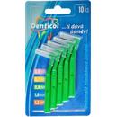 Denticol Z01 vel. 0,8mm, mezizubní kartáček zahnutý, 10ks