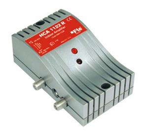 FTE zosilňovač HCA 1122-R 22 dB, spätný kanál, 113 dBuV