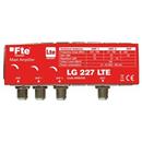 FTE zosilňovač LG 227 s LTE filtrom, zosilnenie 22 dB, 1x VHF, 2x UHF