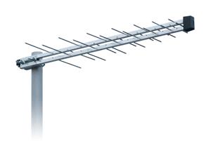 ISKRA P-28 G-SWITCH - DVB-T/T2 anténa se zesilovačem 8dB/23dB