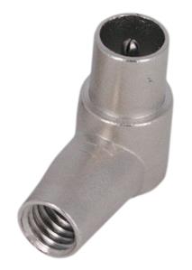 ITS C 95 M68 - IEC konektor samec 6,9 mm úhlový profi