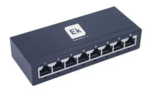 ITS SW8 M - Switch Ethernet 8 portů, 10/100/1000 Mbps, kovové provedení