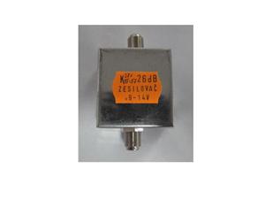 OEM anténní průběžný kanálový zesilovač 25 dB K29 + 40 na F konektory