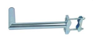 OEM držiak antény balkónový 40 cm-žiarový zinok