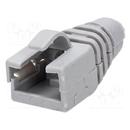 OEM krytka konektoru RJ45 šedá