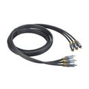 OPTICABLE kábel 3x cinch (M)-3x cinch (M) Premium 3m
