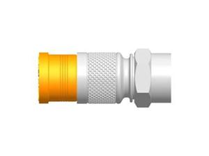 PPC CMP 37-kompresný F konektor 5 mm oranž-H 121