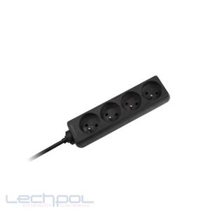 Prodlužovací přívod 220 V- 4x zásuvka, délka 5 m