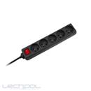 Prodlužovací přívod 220 V-  5x zásuvka, délka 5 m