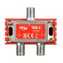 TER 2 Inductive splitter 5-1000 MHz F connec. 2 OU