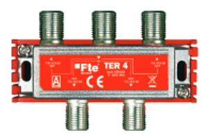 TER 4 Inductive splitter 5-1000 MHz F connec. 4 OU
