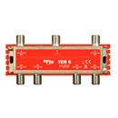 TER 6 Inductive splitter 5-1000 MHz F connec. 6 OU