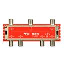 TER 6 Inductive splitter 5-1000 MHz F connec. 6 OU