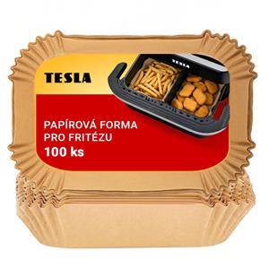 TESLA AirCook QB2065 - papírová forma pro horkovzdušnou fritézu 22 x 14 cm (100