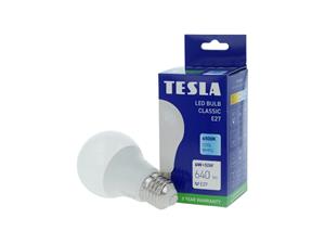 TESLA BL270665-1 – LED bulb žárovka E27, 6W, 640 lm, 6500K, studená bílá