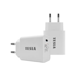 TESLA Power Charger T100 - rychlonabíječka 20 W PD 3.0/PPS (bílá)