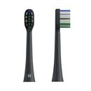 TESLA Toothbrush TS400 Brush Heads Black - 4x náhradní hlavice pro sonický zubní kartáček
