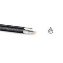 Zircon kabel FTP 5e CCAPE 305m černý, závěsný - venkovní